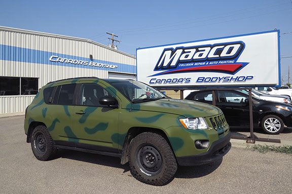 camouflage Jeep Compass
