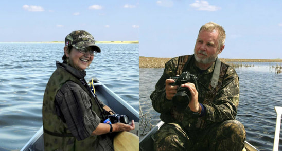 Canadian wildlife photographers David and Sharie Krughoff